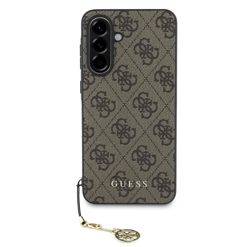 Guess 4G Charm hátlap Samsung Galaxy A56 barna színű hátlaphoz