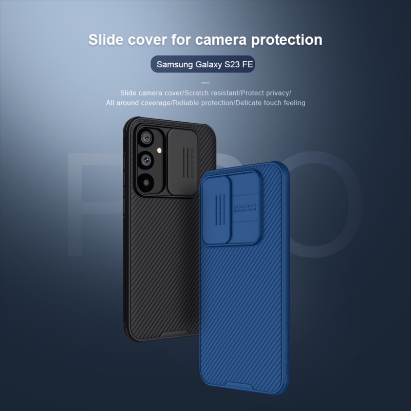 Nillkin CamShield PRO hátlap Samsung Galaxy S23 FE fekete