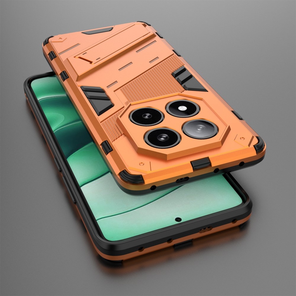 Armory tartós borító Xiaomi Redmi Note 14 Pro 5G/Poco X7 5G - narancssárga színben