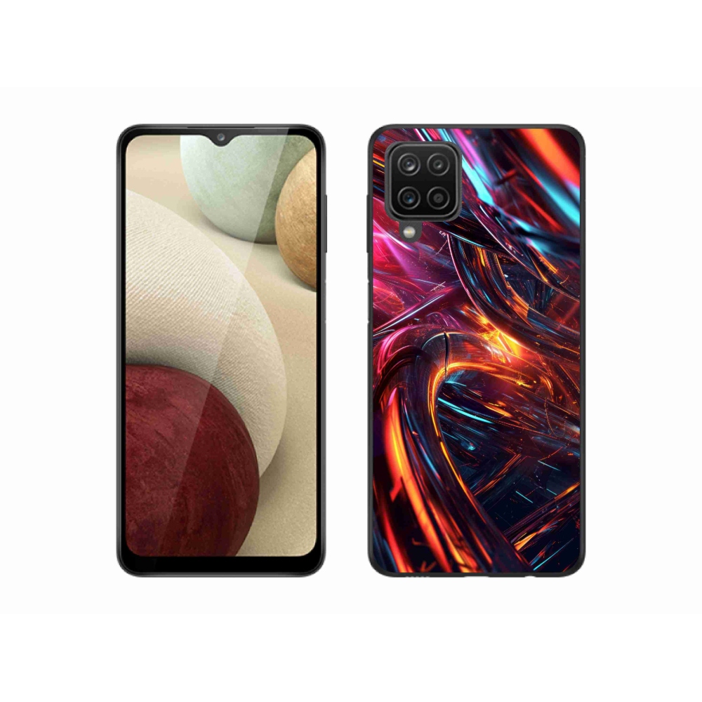 Gél borítás mmCase Samsung Galaxy A12 - absztrakt motívum 10