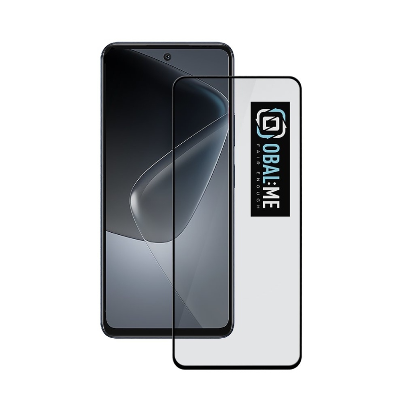 CSOMAG:ME 5D edzett üveg Infinix Hot 50 4G Fekete