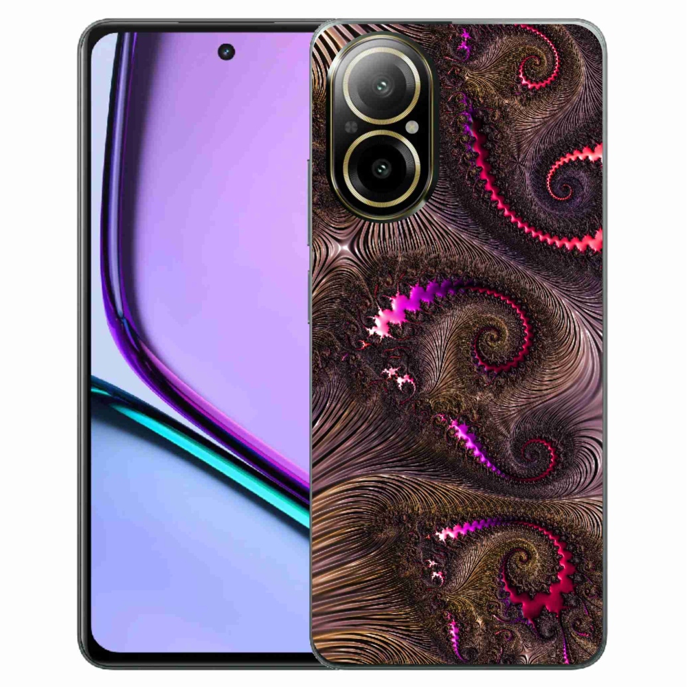 Gél borítás mmCase a Realme C67 készülékhez - absztrakt motívum 24