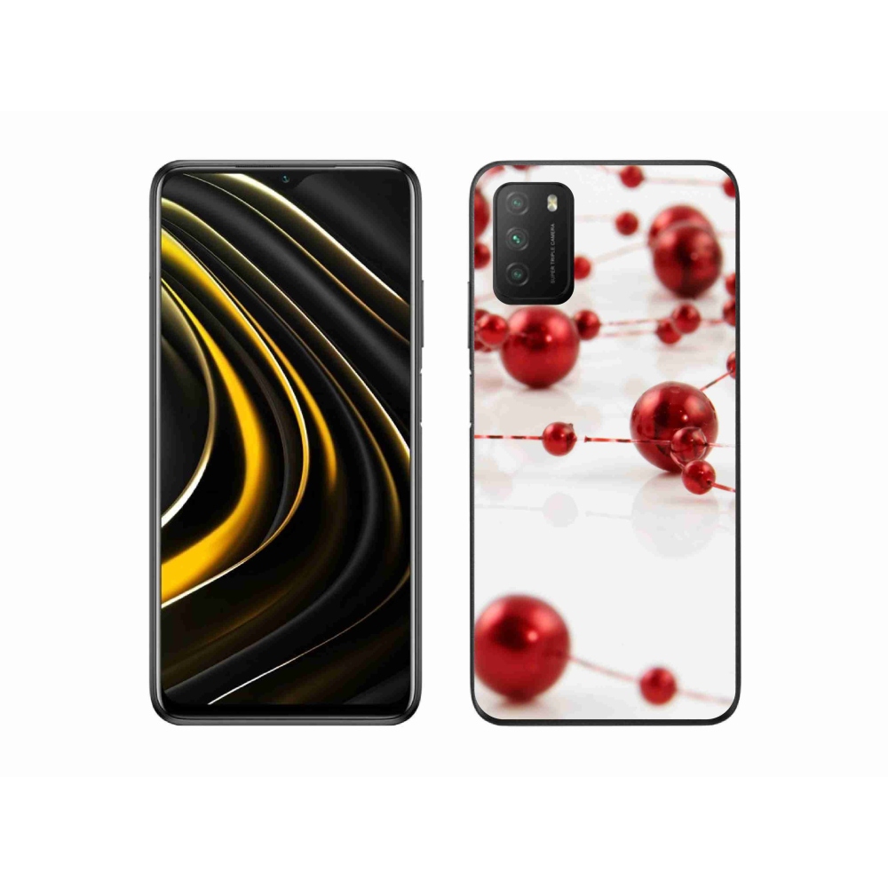 Gél borítás mmCase a Xiaomi Poco M3-hoz - Karácsonyi lánc