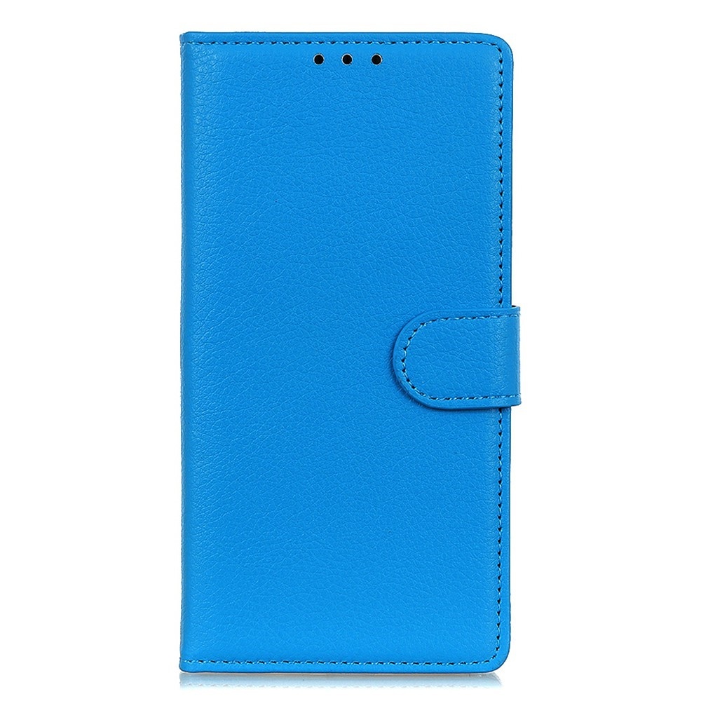 Litchie könyv tok Xiaomi Redmi 15C 4G/5G (173mm) - kék