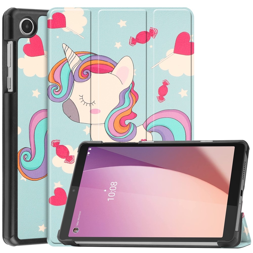 Zárható tok Lenovo Tab M8 4. generációs (2024) Lenovo Tab M8-hoz - Egyszarvú