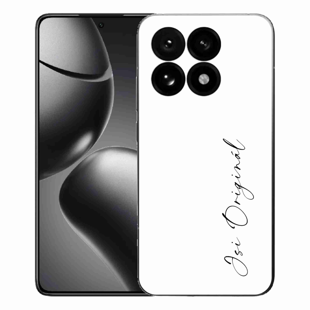 Gél borító mmCase a Xiaomi 15T - te vagy az eredeti fehér háttérrel