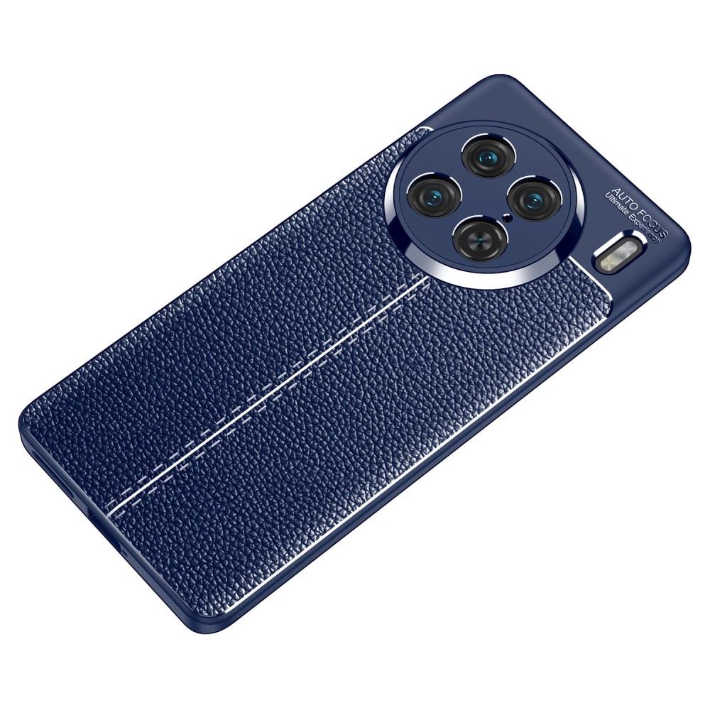 Litchi tartós zselés tok Vivo X90 Pro - kék