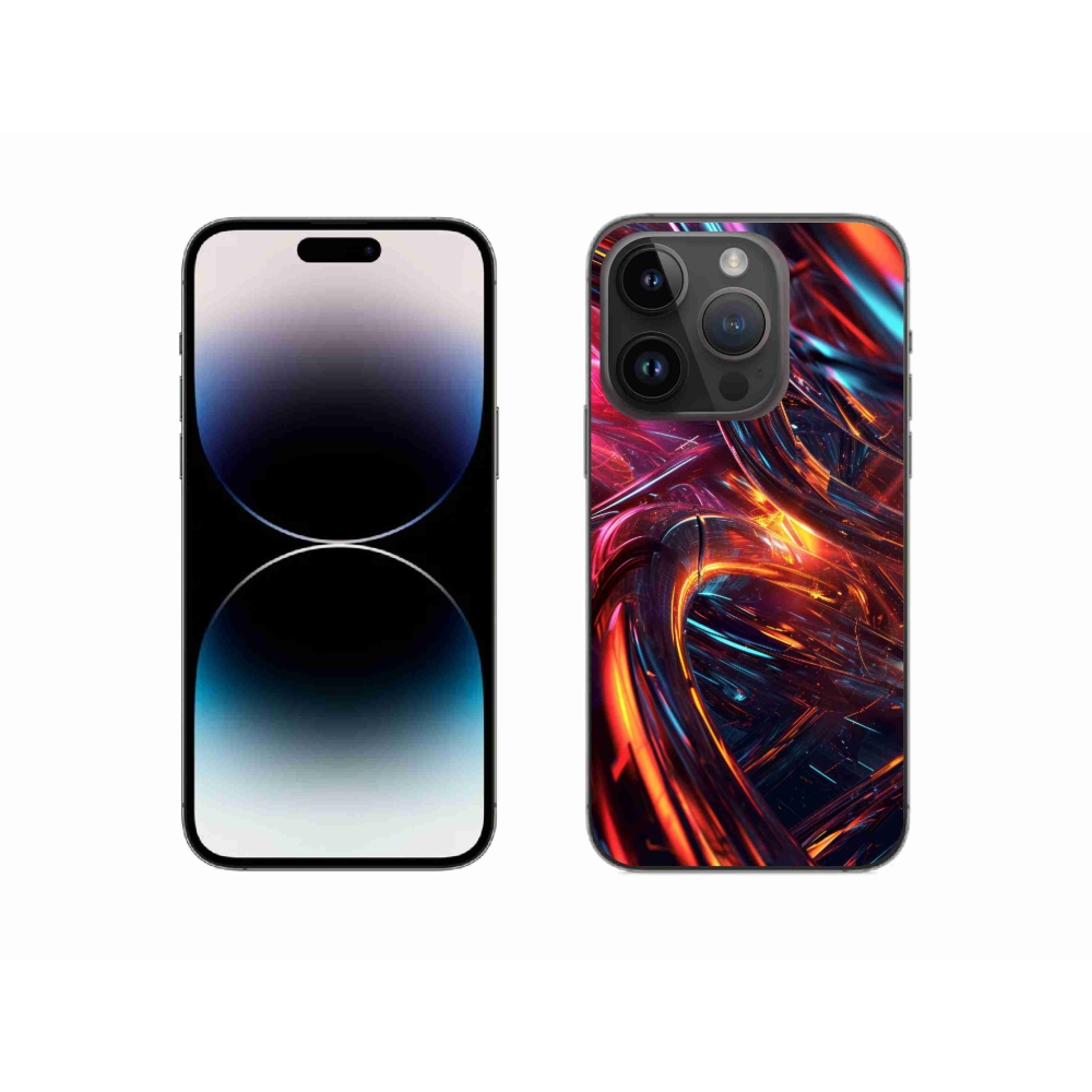 Gél borítás mmCase iPhone 14 Pro készülékhez - absztrakt motívum 10