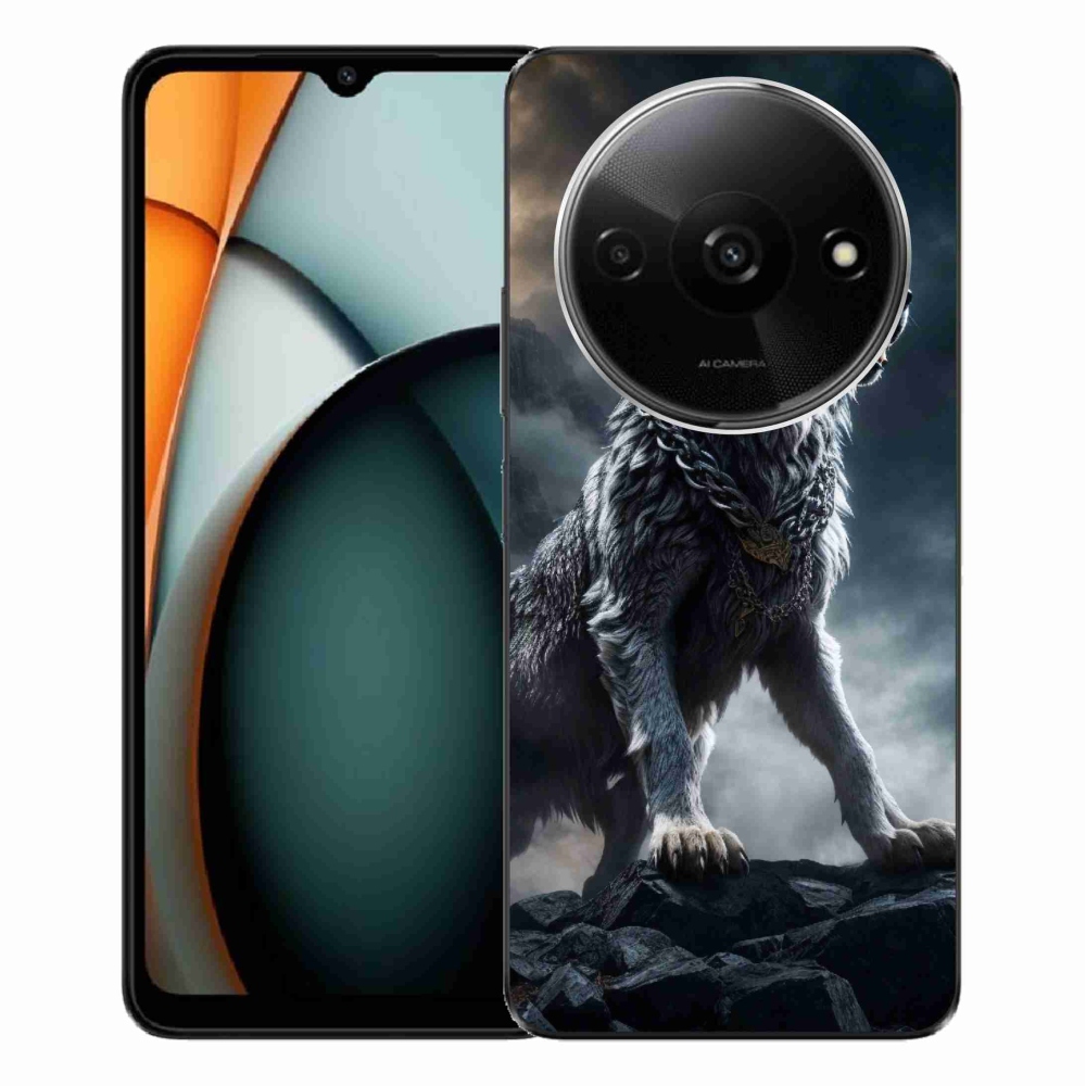 Gél borítás mmCase a Xiaomi Redmi A3-hoz - farkas 1