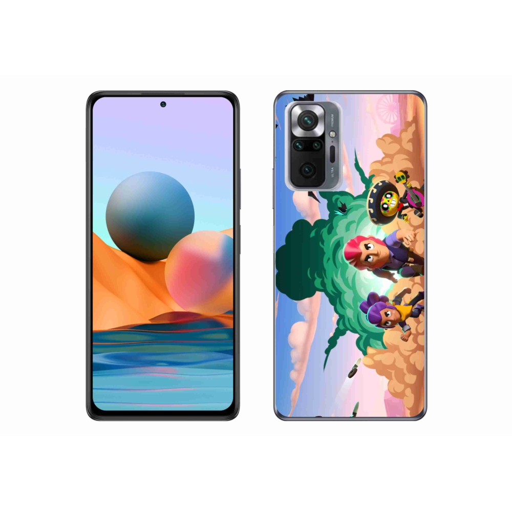 Gél borítás mmCase a Xiaomi Redmi Note 10 Pro-hoz - brawl stars 1