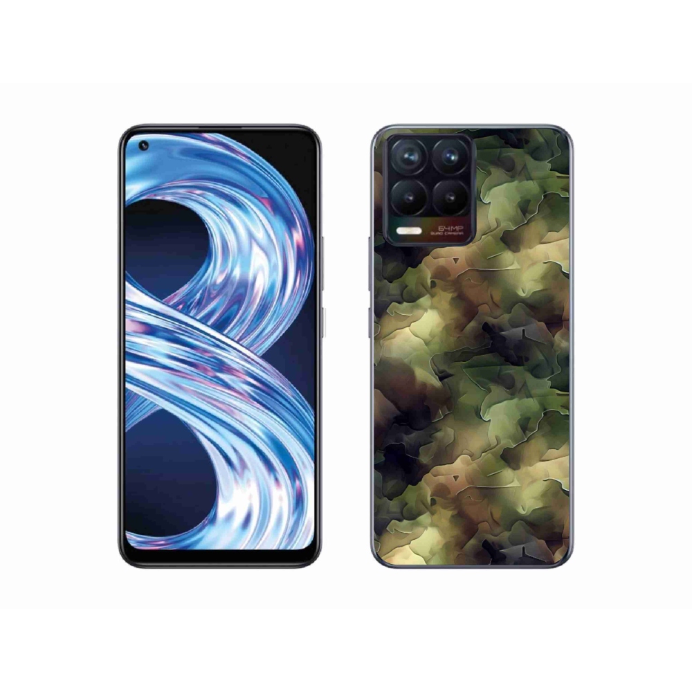 Gél borítás mmCase a Realme 8 Pro-hoz - álcázó minta 10