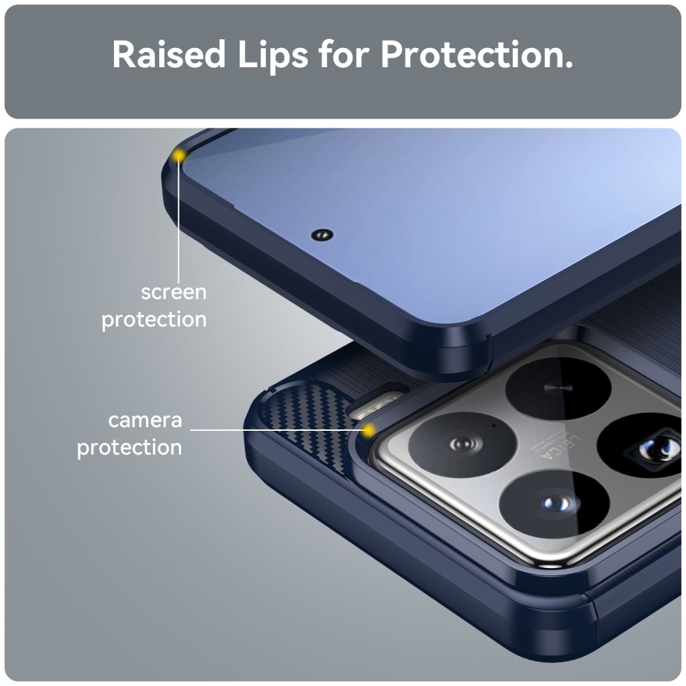 Szénálló zselés tok Xiaomi 15 Pro-hoz - kék