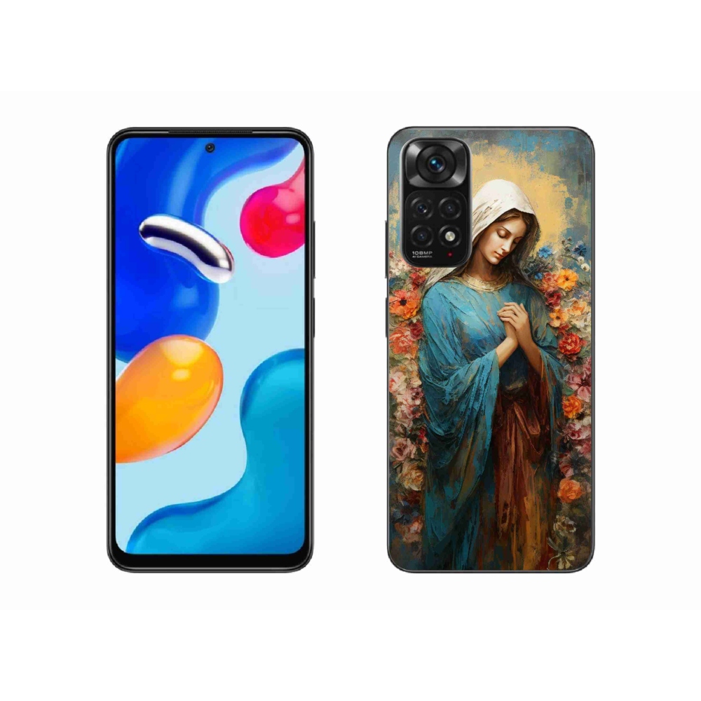 Gél borító mmCase a Xiaomi Redmi Note 11S 4G-hez - szent asszony