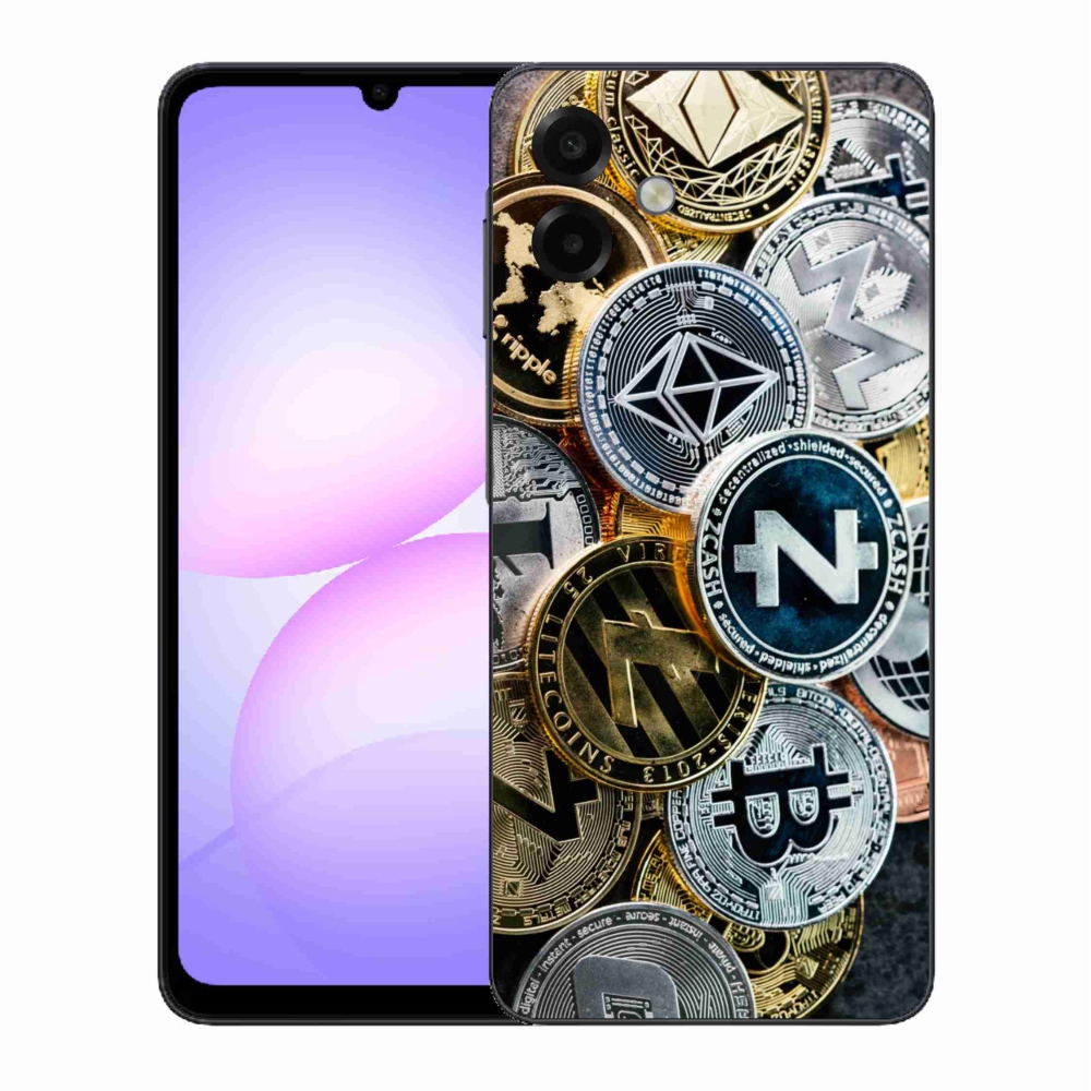 Gél borítás mmCase Samsung Galaxy A07 4G - kriptovalutákhoz