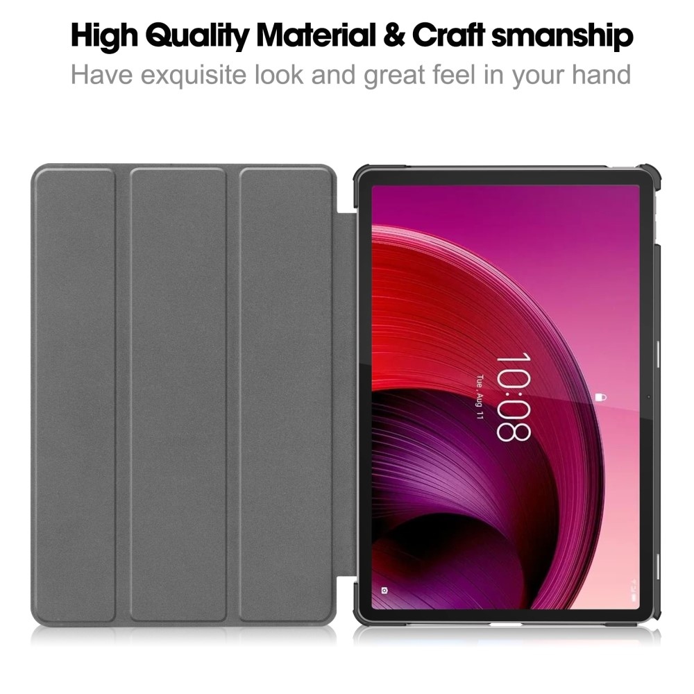 Nyomtatás intelligens záró tok Lenovo Tab M11/Tab K11 - fehér virágok