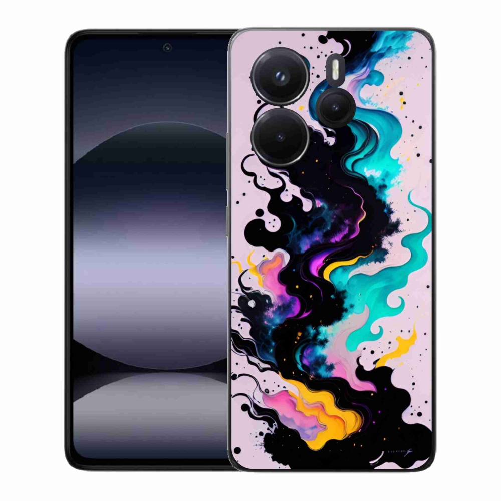 Gél borító mmCase a Xiaomi Redmi Note 14-hez - absztrakt motívum 4