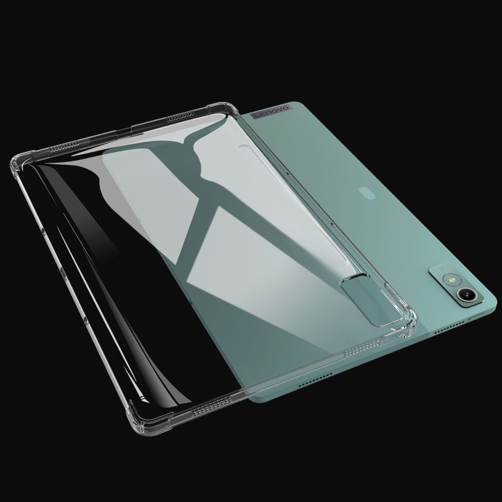 Átlátszó zselés tok Lenovo Tab P12 táblagéphez - átlátszó