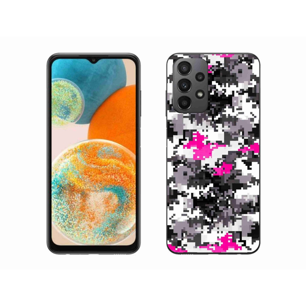 Zselés borítás mmCase Samsung Galaxy A23 4G/5G - terepszínű minta 4