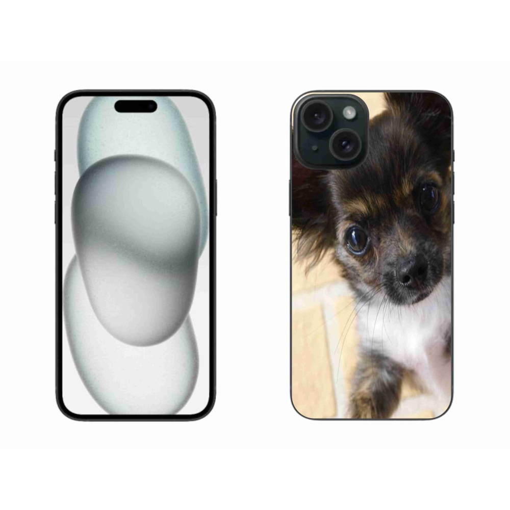 Gél tok mmCase iPhone 15 Plus készülékhez - chihuahua 2