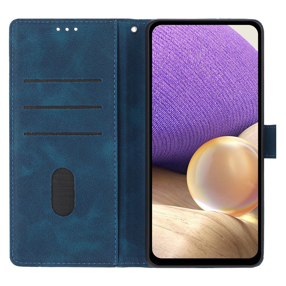 Háromszögek könyvtáska Xiaomi 15T Pro-hoz - kék