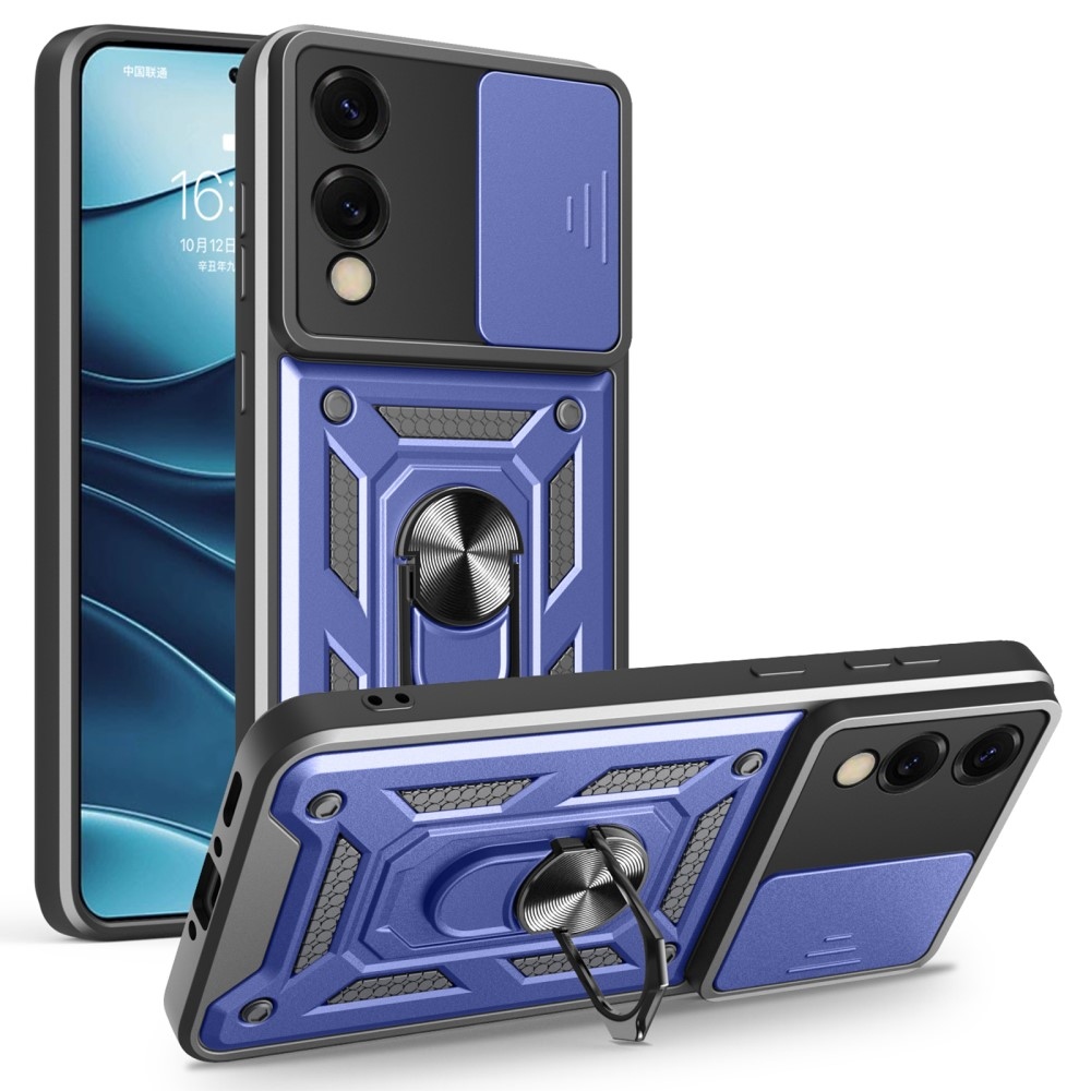 Csúszásálló borítás Samsung Galaxy S25 Edge készülékhez - kék