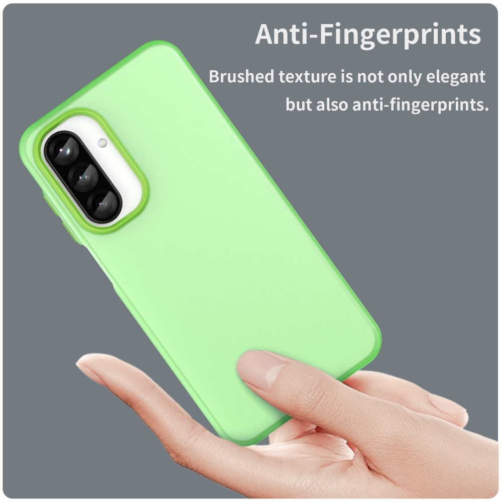 Candys matt zselés tok Samsung Galaxy A26 5G - zöld