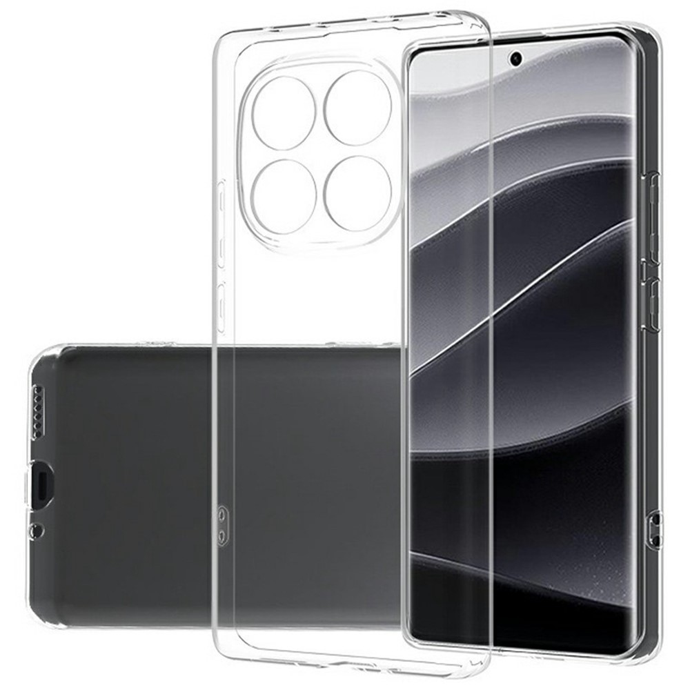 Átlátszó zselés tok Xiaomi Redmi Note 14 Pro 5G/Poco X7 5G - átlátszó