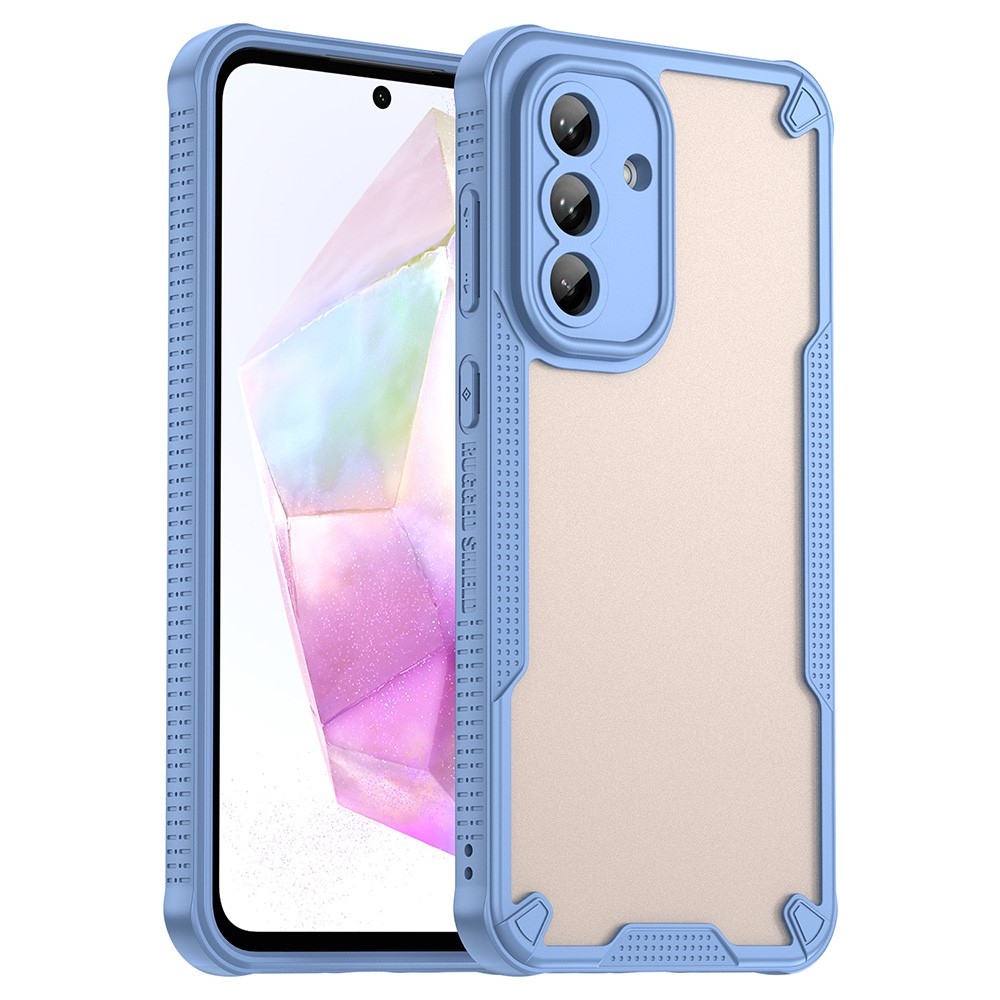 Fagyasztott tartós borítás Samsung Galaxy A56 5G készülékhez - kék