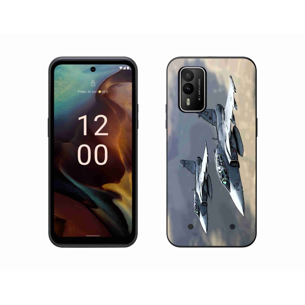 Zselés borítás mmCase a Nokia XR21-hez - vadászgépek