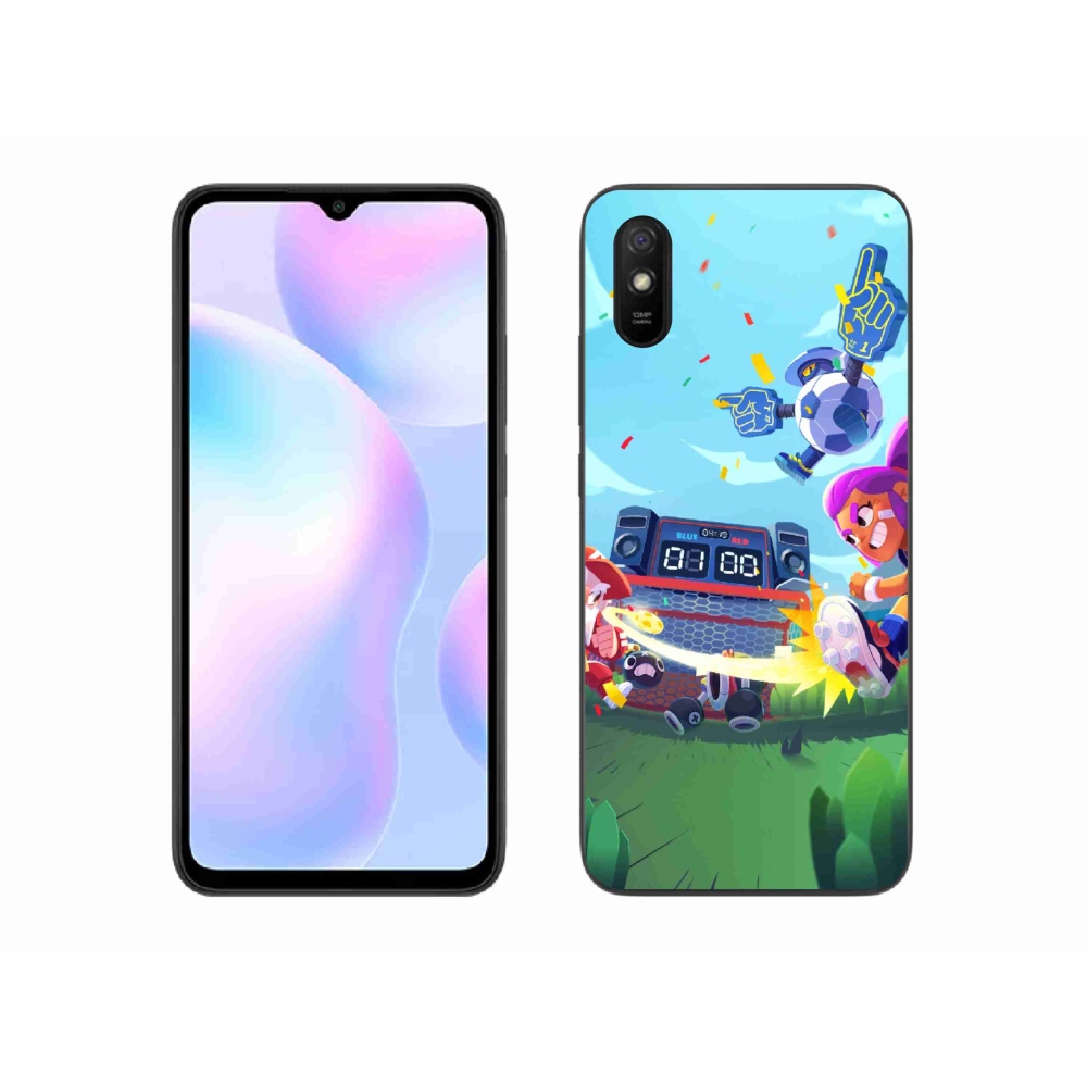 Gél borítás mmCase a Xiaomi Redmi 9AT-hoz - verekedés csillagok 1