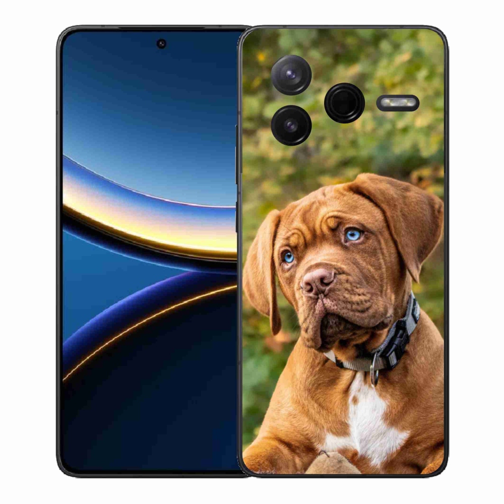 Gél borítás mmCase a Xiaomi Poco F7 Pro készülékhez - kölyökkutyakölyök