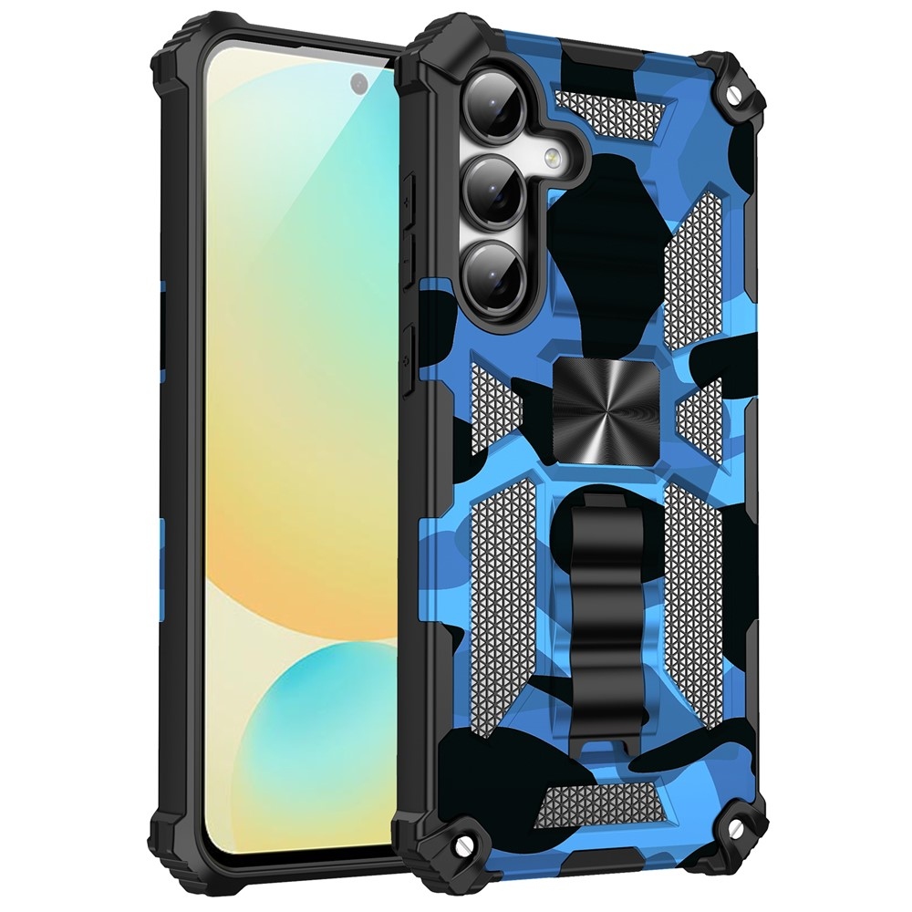Camouflage tartós borító Samsung Galaxy A17 5G/A26 5G - kék