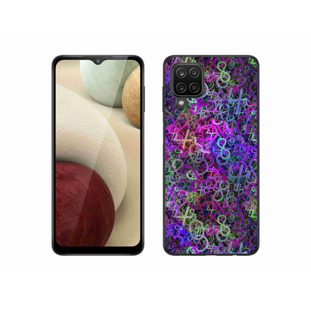 Zselés borítás mmCase Samsung Galaxy M12 - absztrakt motívum 25