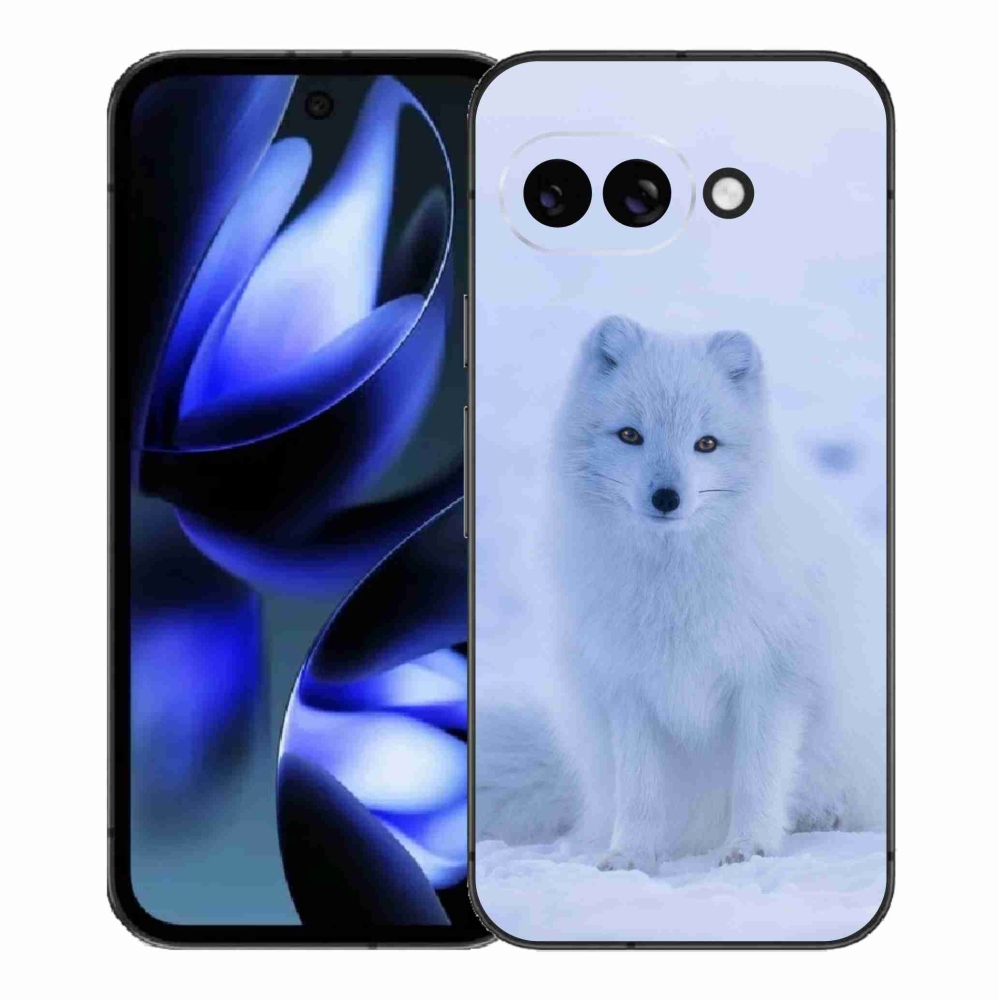 Gél borítás mmCase a Google Pixel 9a készülékhez - polár róka