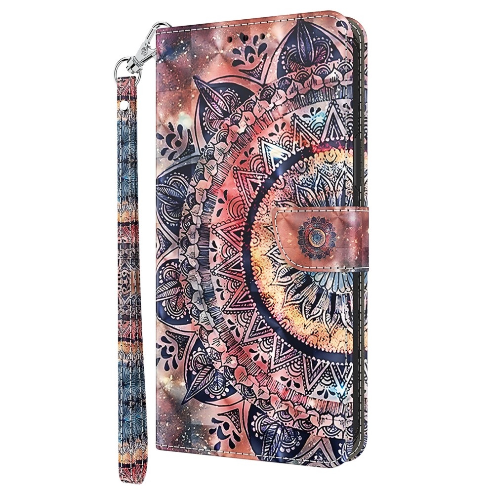 Spot book tok Samsung Galaxy A16 4G/5G készülékhez - színes mandala