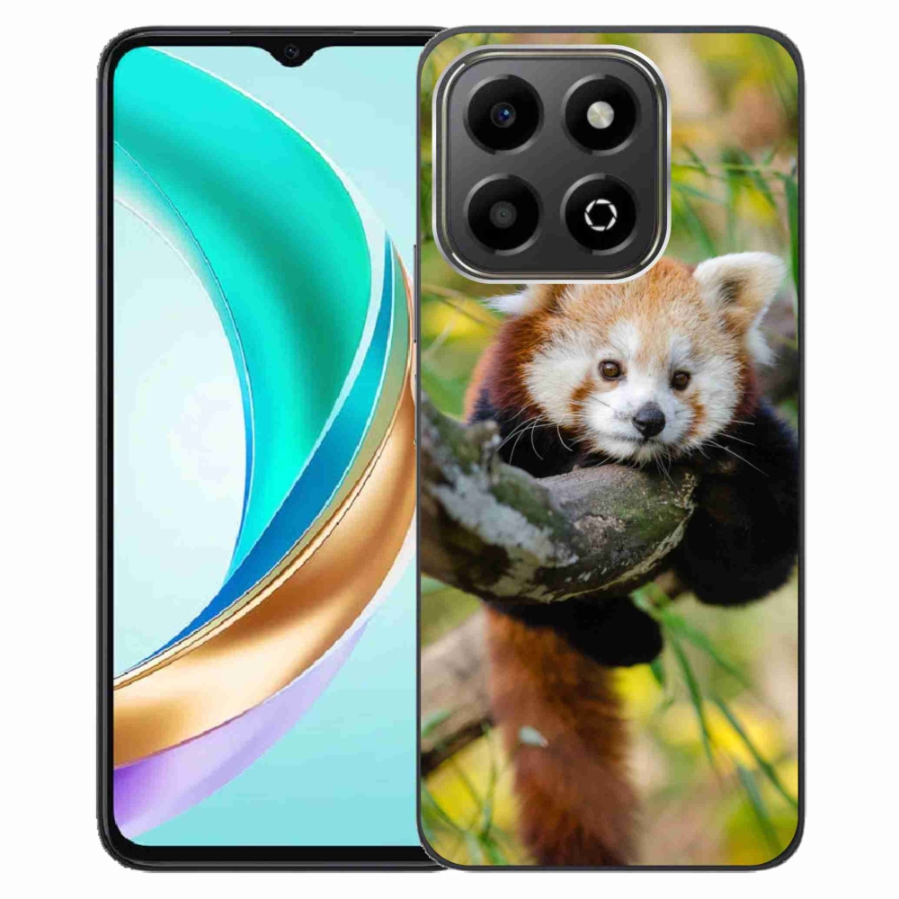 Zselés borítás mmCase a Honor X6b készülékhez - panda piros
