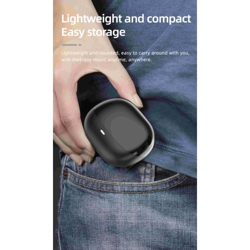 Swissten bluetooth fejhallgató ANC Focus - fekete