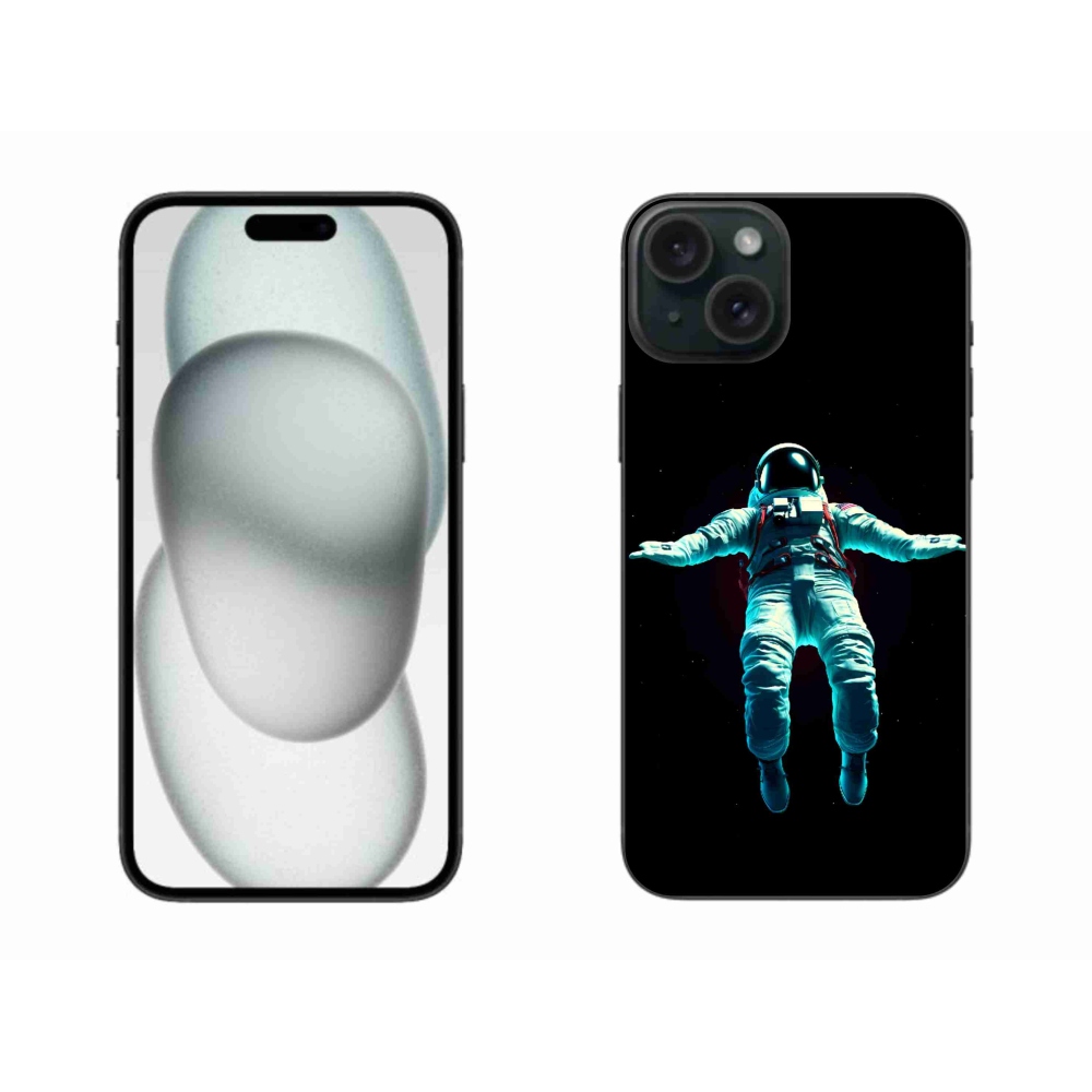 Zselés borítás mmCase iPhone 15 Plus készülékhez - űrhajós