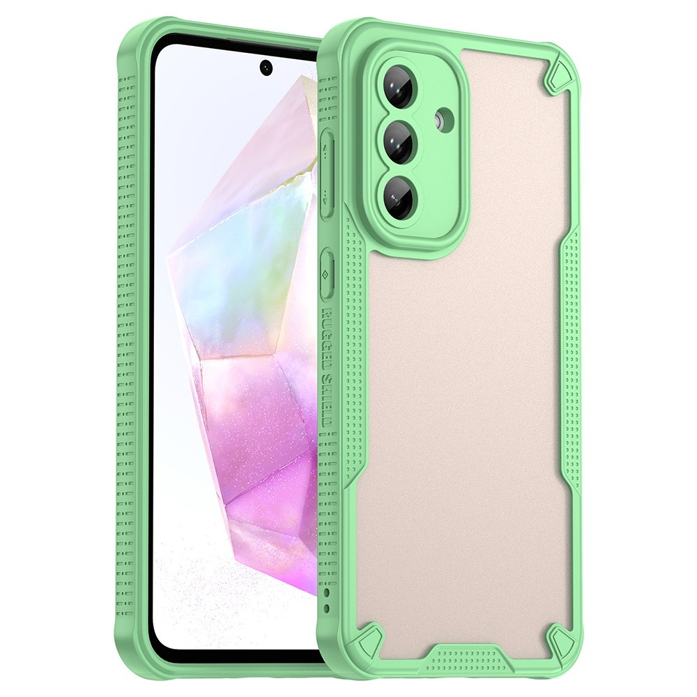 Fagyasztott tartós borítás Samsung Galaxy A56 5G készülékhez - zöld