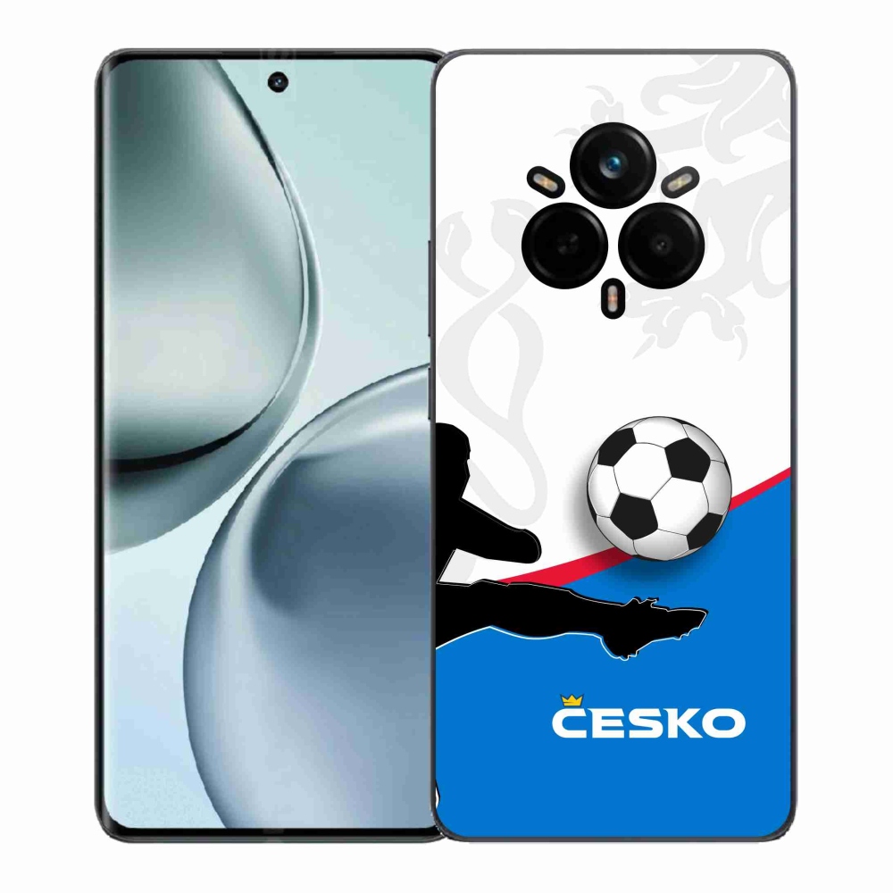 Gél borítás mmCase a Realme 14 Pro+ 5G készülékhez - foci Csehország 3