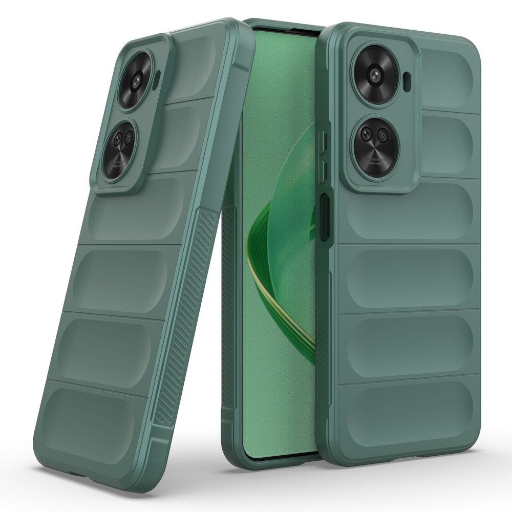 Rugg tartós zselés tok Huawei Nova 12 SE-hez - zöld