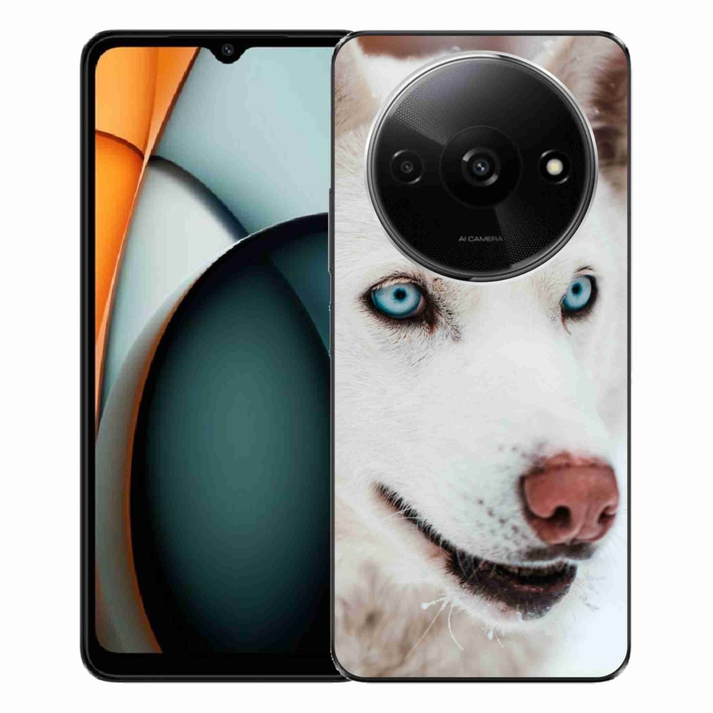Gél tok mmCase a Xiaomi Redmi A3 készülékhez - kutyaszemmel nézve
