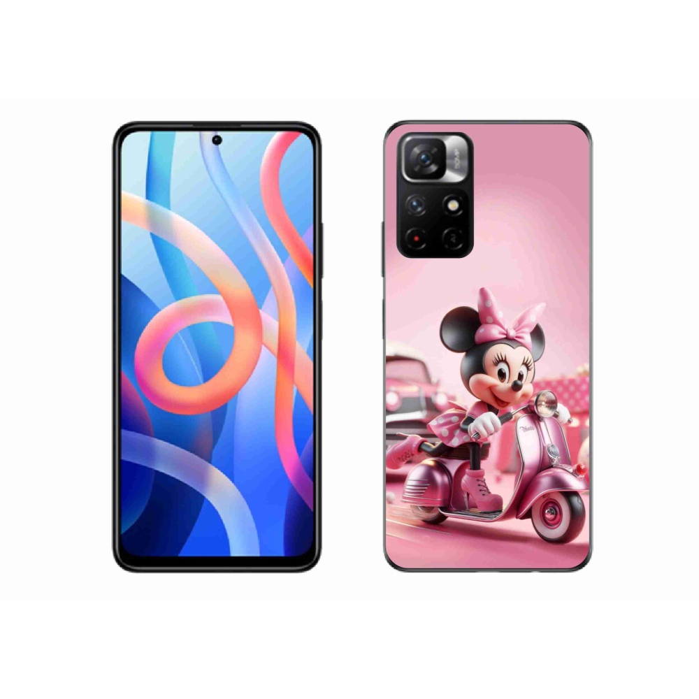 Gél borító mmCase a Xiaomi Redmi Note 11S 5G-hez - minnie 1