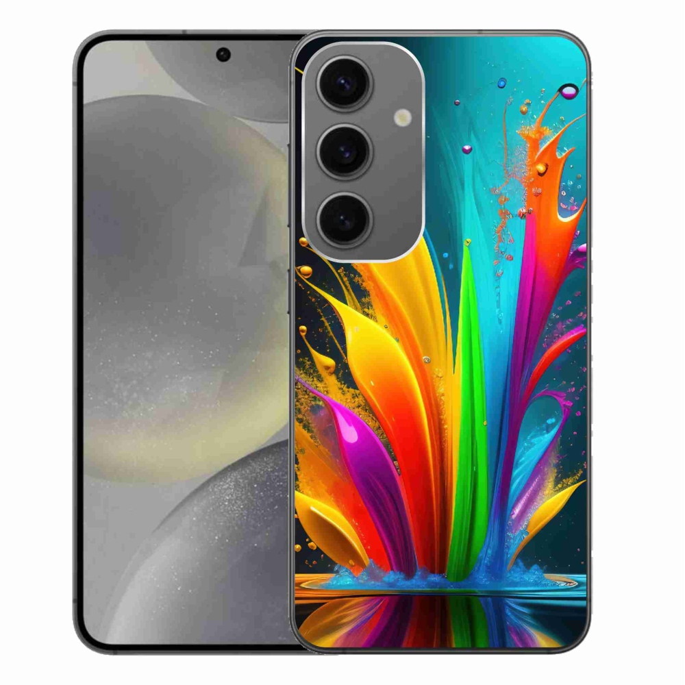 Gél védőhuzat mmCase Samsung Galaxy S24+ - absztrakt motívum 1