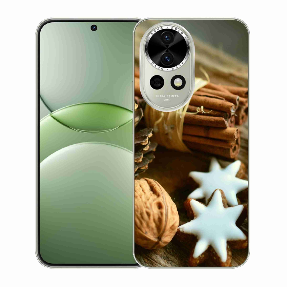 Gél borítás mmCase a Huawei Nova 13 5G készülékhez - fahéj és mézeskalács