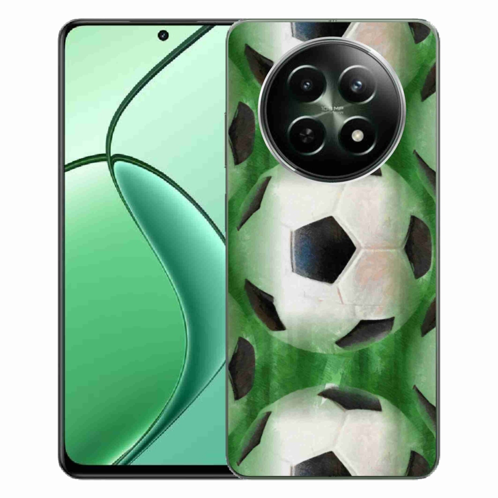 Gél borítás mmCase a Realme 12 5G/12x 5G számára - focilabda
