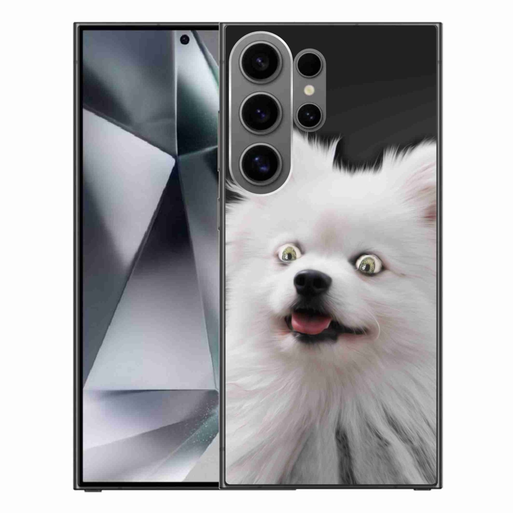 Gél védőhuzat mmCase Samsung Galaxy S24 Ultra készülékhez - fehér tipp