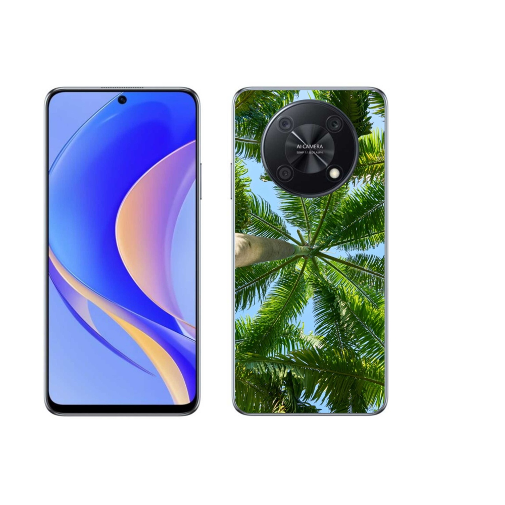 Gél borítás mmCase a Huawei Nova Y90 készülékhez - pálmafa