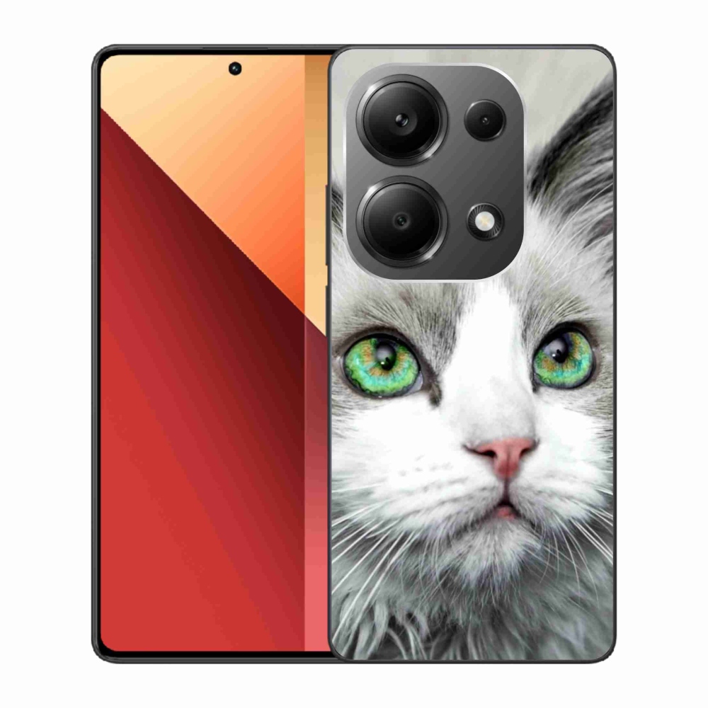 Gél borítás mmCase a Xiaomi Redmi Note 13 Pro 4G/Poco M6 Pro - macskaszemhez