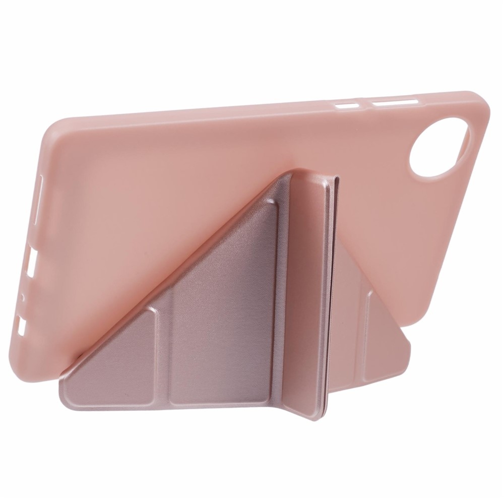 Origamis összecsukható tablet tok Xiaomi Redmi Pad SE 8.7 - rózsaarany